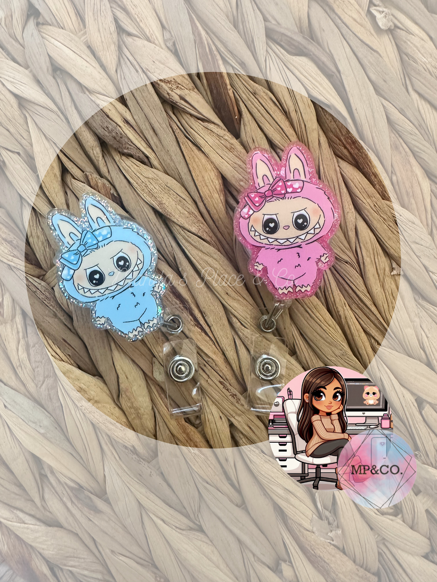 Cute Monster Badge Reel