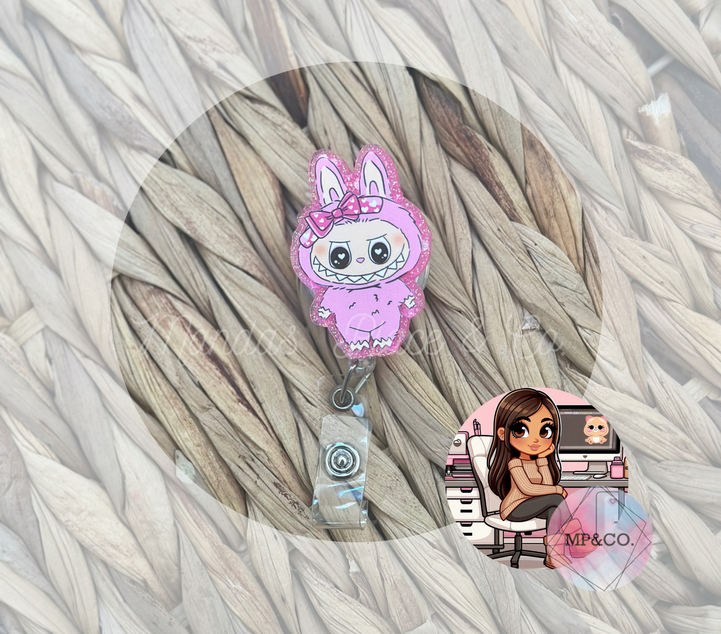 Cute Monster Badge Reel