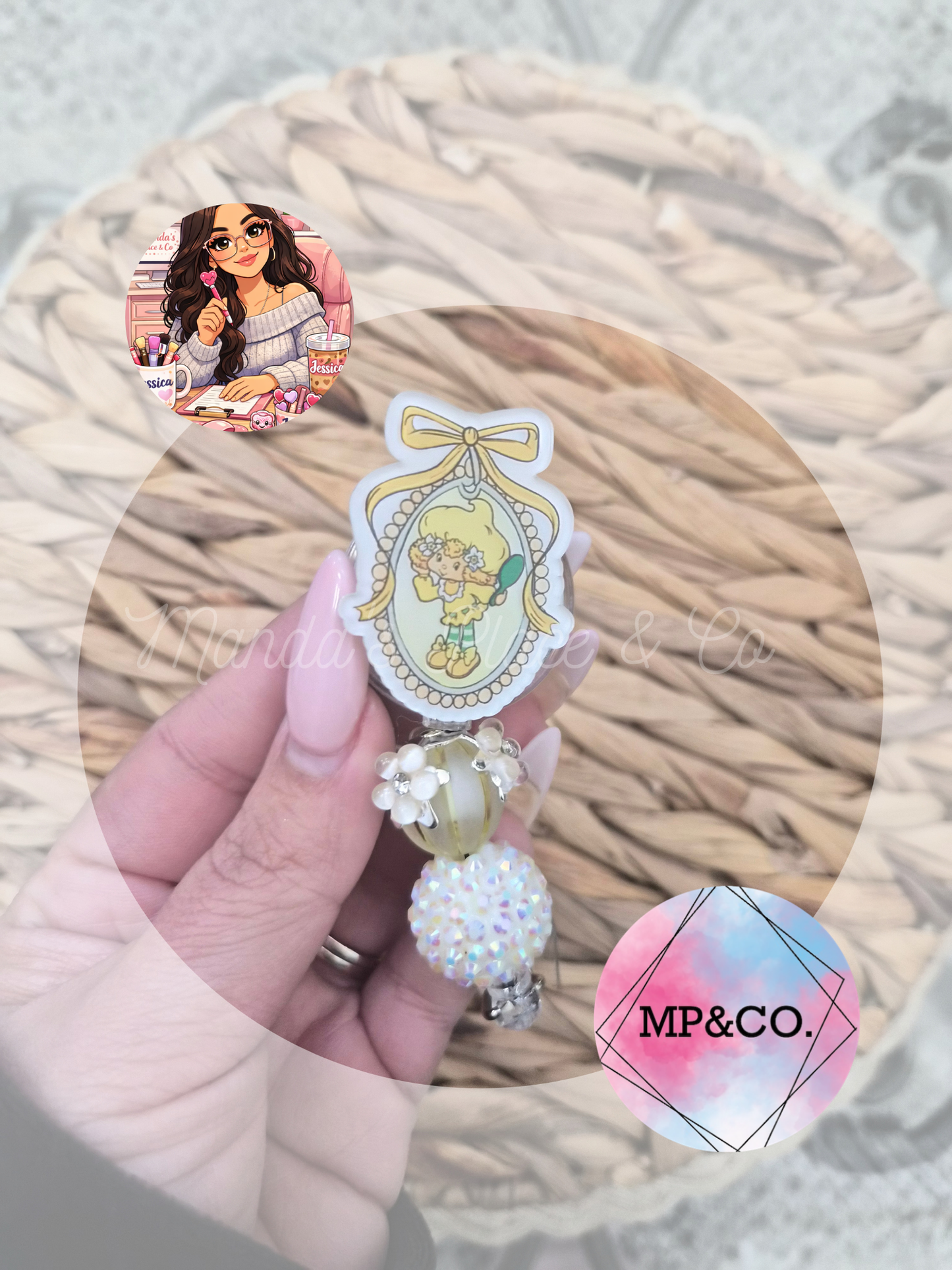 Strawberry Shortcake and Friends Badge Reels